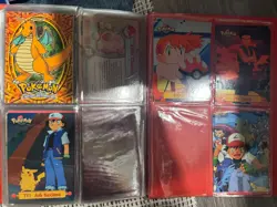 Vintage 90s Pokemon Trading Card Charizard Binder Random Lot NON TCG set - Image 3