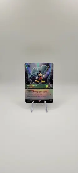Disney Lorcana TCG - Mickey Mouse - 221/204 Epic Foil Card NM Fabled - Image 2