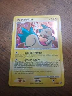 Pokemon Pachirisu Great Encounters Holo Card 5/106 Rare NM Fast Ship - Image 1