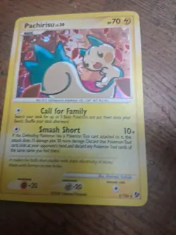 Pokemon Pachirisu Great Encounters Holo Card 5/106 Rare NM Fast Ship - Image 4