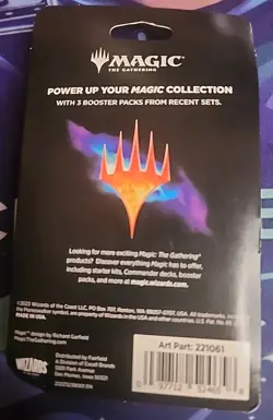 MTG Blister Pack w/ (3) Random 15-Card Booster Packs + Promo Card - New SEALED - Image 2