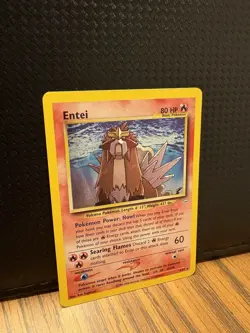 Pokemon Entei Neo Revelation TCG 6/64 Holo Unlimited Rare Card - Image 2