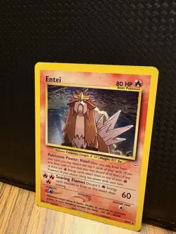 Pokemon Entei Neo Revelation TCG 6/64 Holo Unlimited Rare Card - Image 3