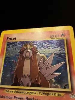 Pokemon Entei Neo Revelation TCG 6/64 Holo Unlimited Rare Card - Image 4