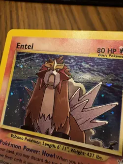 Pokemon Entei Neo Revelation TCG 6/64 Holo Unlimited Rare Card - Image 5