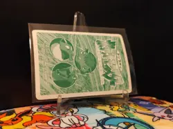 [LP] Pokemon Vileplume vs Butterfree No. 045 Topsun Battle Card Green Back Japan - Image 2