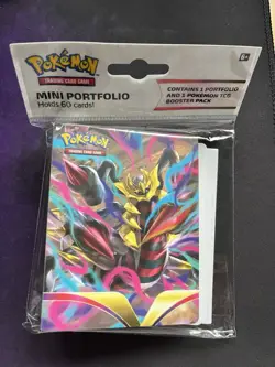 Pokemon TCG Mini Portfolio Binder - Lost Origin - Holds 60 Cards - NO CARDS - Image 1