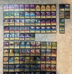 Massive Disney Lorcana Fabled Bulk Lot 134 Cards Cold Foil Super Rare - Image 2