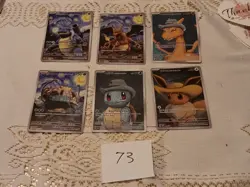 8Pokemon x Van Gogh Black Star Promo ACG Art Card - Image 1