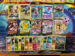 Vintage & Modern Pokemon Card Lot Holo Etc MP-Damaged Mewtwo Pikachu Etc 440+ - Image 2
