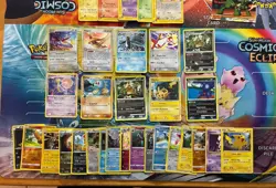 Vintage & Modern Pokemon Card Lot Holo Etc MP-Damaged Mewtwo Pikachu Etc 440+ - Image 5