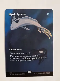 Mystic Remora M0016 Foil (Borderless) Avatar: TLE - Magic the Gathering NM - Image 1