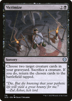 Victimize [Starter Commander Decks] Magic MTG - Image 1