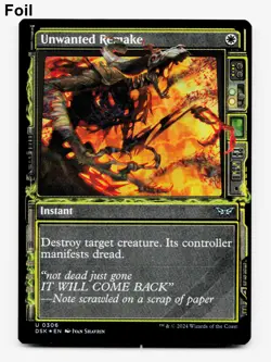 Unwanted Remake (Showcase) - FOIL - MTG: Duskmourn ⚪ - Image 5