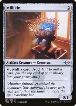 1x Millikin FOIL MH2 NM x1 Mtg Magic the Gathering Changie - Image 1