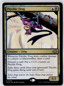 Psychic Frog Modern Horizons 3 Regular NM R 0199 - Image 1