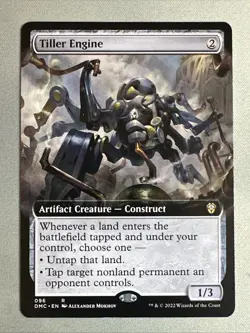 MTG / Tiller Engine / DMC / #96 / Regular (Extended Art) / Rare / NM - Image 1