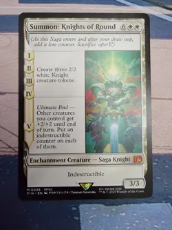 Summon: Knights of Round - Final Fantasy - Regular - NM - MTG - FIN 🔥🔥🔥 - Image 1