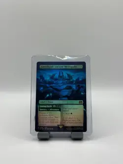 MTG, Zanarkand, Ancient Metropolis FOIL (Borderless) Final Fantasy Foil - Image 1