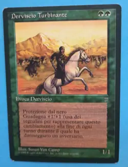 Magic MTG FBB Legends (RENAISSANCE) WHIRLING DERVISH Italian LP/EX U 1995! - Image 1