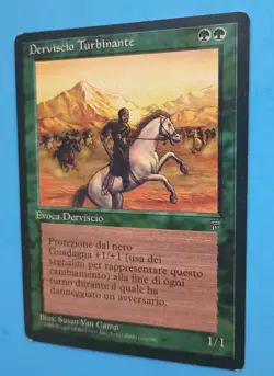 Magic MTG FBB Legends (RENAISSANCE) WHIRLING DERVISH Italian LP/EX U 1995! - Image 2