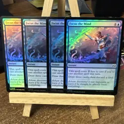 MTG *4x Focus the Mind Foil* (NM) Tarkir Dragonstorm Magic the Gathering - Image 1