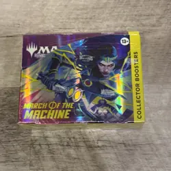 MTG - March of the Machine Collector Booster Box - 12 Packs New Sealed Magic 195166208350 - Image 1