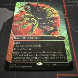 Raging Ravine (0125) (Borderless) (Galaxy Foil) Edge of Eternities: Stellar... - Image 2