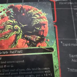 Raging Ravine (0125) (Borderless) (Galaxy Foil) Edge of Eternities: Stellar... - Image 3