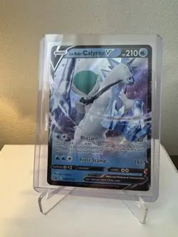 Ice Rider Calyrex V - SWSH130 Black Star Promo Ultra Rare Pokemon - NM/MINT - Image 1