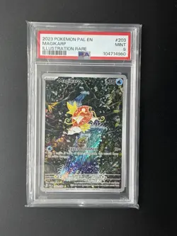 Pokemon TCG Magikarp Scarlet & Violet Paldea Evolved IR PSA 9 - Image 1