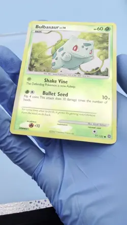Bulbasaur 77/132 Reverse Holo - Uncommon - Pokemon Secret Wonders - D - See Vid - Image 2