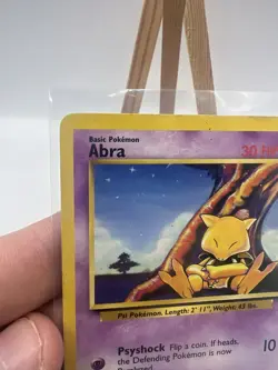 Pokemon TCG Abra Base Set 43/102 Regular WOTC MP - Image 4
