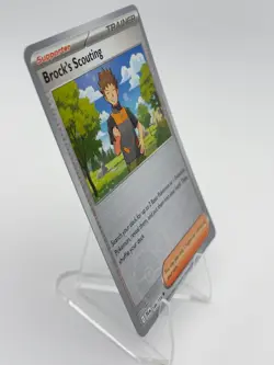 Pokemon TCG Brock's Scouting - 146/159 - SV09: Journey Together - Reverse Holo - Image 3