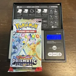 22.15g HEAVY - Pokemon TCG Prismatic Evolution Booster Pack!Possible GOD - Image 1