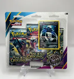 (402826) Pokemon XY Ancient Origins Booster 3-Pack Blister - Factory Sealed - Image 1