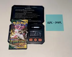 Weighed 21.74g Pokemon EVOLVING SKIES 🔥🔥 Booster Pack Factory Sealed New - Image 1