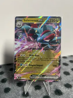 Pokemon TCG Salamence EX 114/159 Sv09: Journey Together Holo NM/M - Image 1