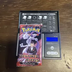 22.43g HEAVY - Pokemon TCG S&V - Destined Rivals - Booster Pack! Possible GOD - Image 1