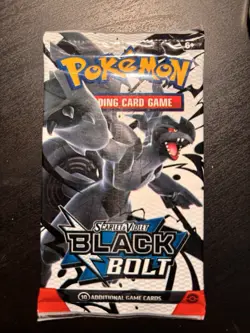 23.0g HEAVY Pokemon Scarlet & Violet Black Bolt Booster Pack New Sealed - Image 2