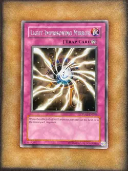 Yugioh Light-Imprisioning Mirror TU02-EN010 Rare LP - Image 1