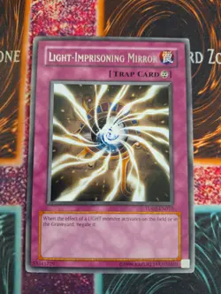 Yu-Gi-Oh! TCG Light-Imprisoning Mirror TU02-EN010 Rare Unlimited Near Mint - Image 1