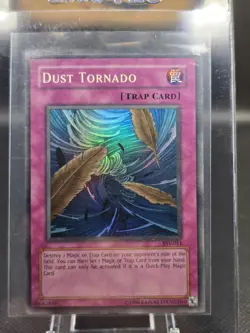 Yu-Gi-Oh! TCG Dust Tornado PSV-011 Pharaoh's Servant Unlimited Super Rare LP - Image 1