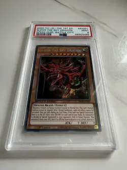 2020 Yu-Gi-Oh! 1st Ed. Slifer the Sky Dragon Speed Duel: Battle City PSA 9 - Image 2