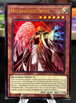 Hecahands Ibtel PHRE-EN001 - Ultra Rare 1st Edition NM (Yu-Gi-Oh TCG) - Image 1