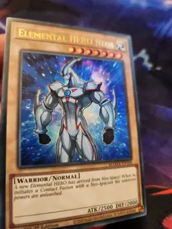 Yugioh, Elemental HERO Neos Ultra Pharaoh's Rare MAMA-EN106 - Image 2
