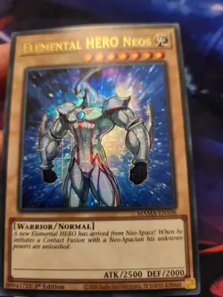 Yugioh, Elemental HERO Neos Ultra Pharaoh's Rare MAMA-EN106 - Image 3
