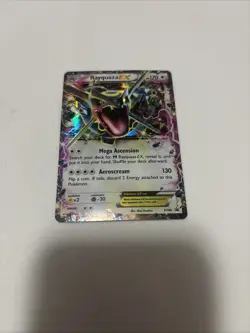 Pokemon Rayquaza EX (Shiny) XY69 XY Holo & Meloetta EX Full Art Lot Of 2 Cards - Image 1