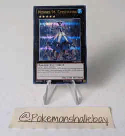 Number 94: Crystalzero DUSA-EN006 *NM* 1st Edition Ultra Rare Yu-Gi-Oh Card - Image 1
