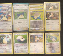 Pokemon Tcg Snorlax Card Lot (22) XY, SM, SWSH, SV - Foils, Rares, Many Sets - Image 2